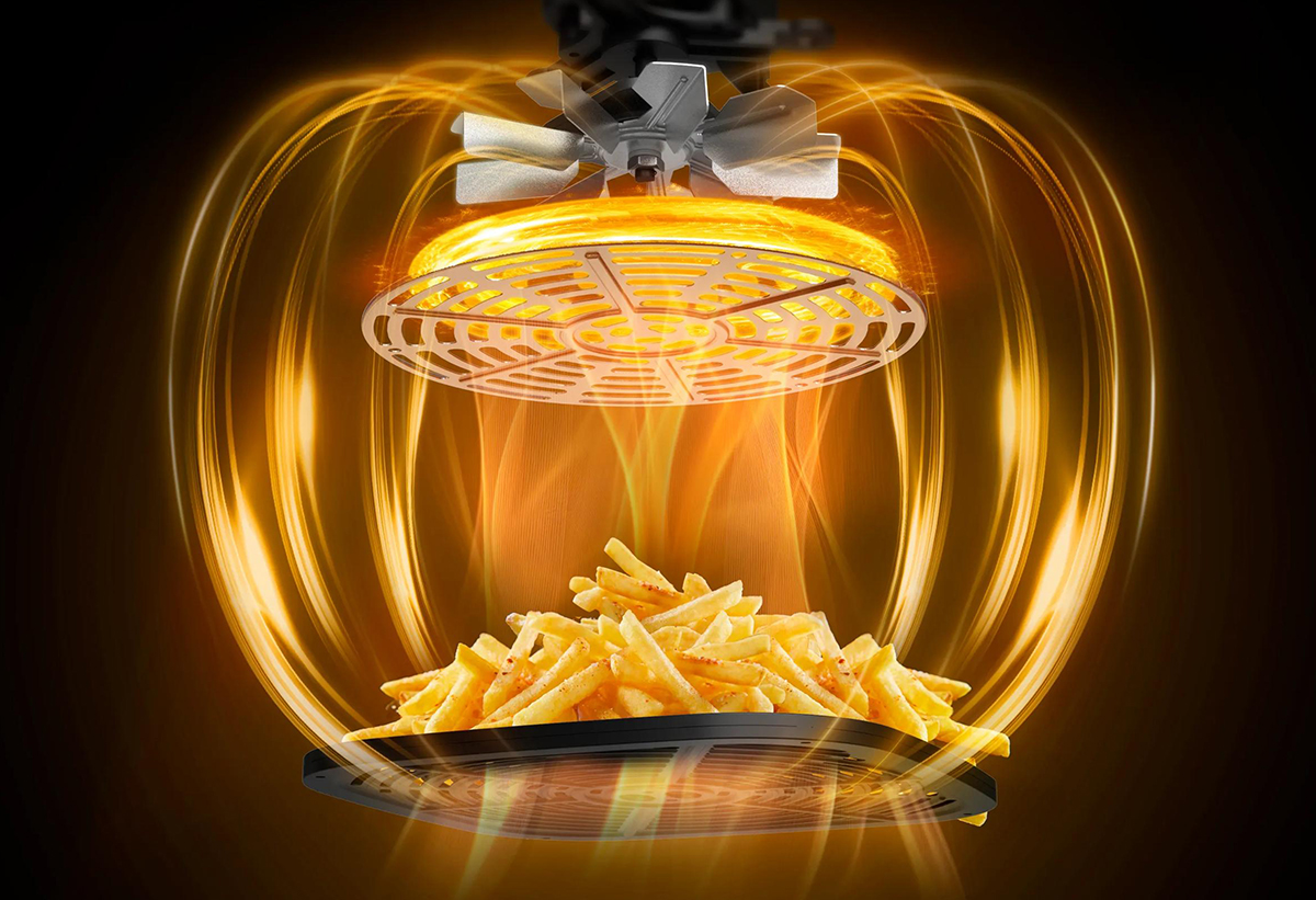 Απεικονίζεται το ομοιόμορφο μαγείρεμα.